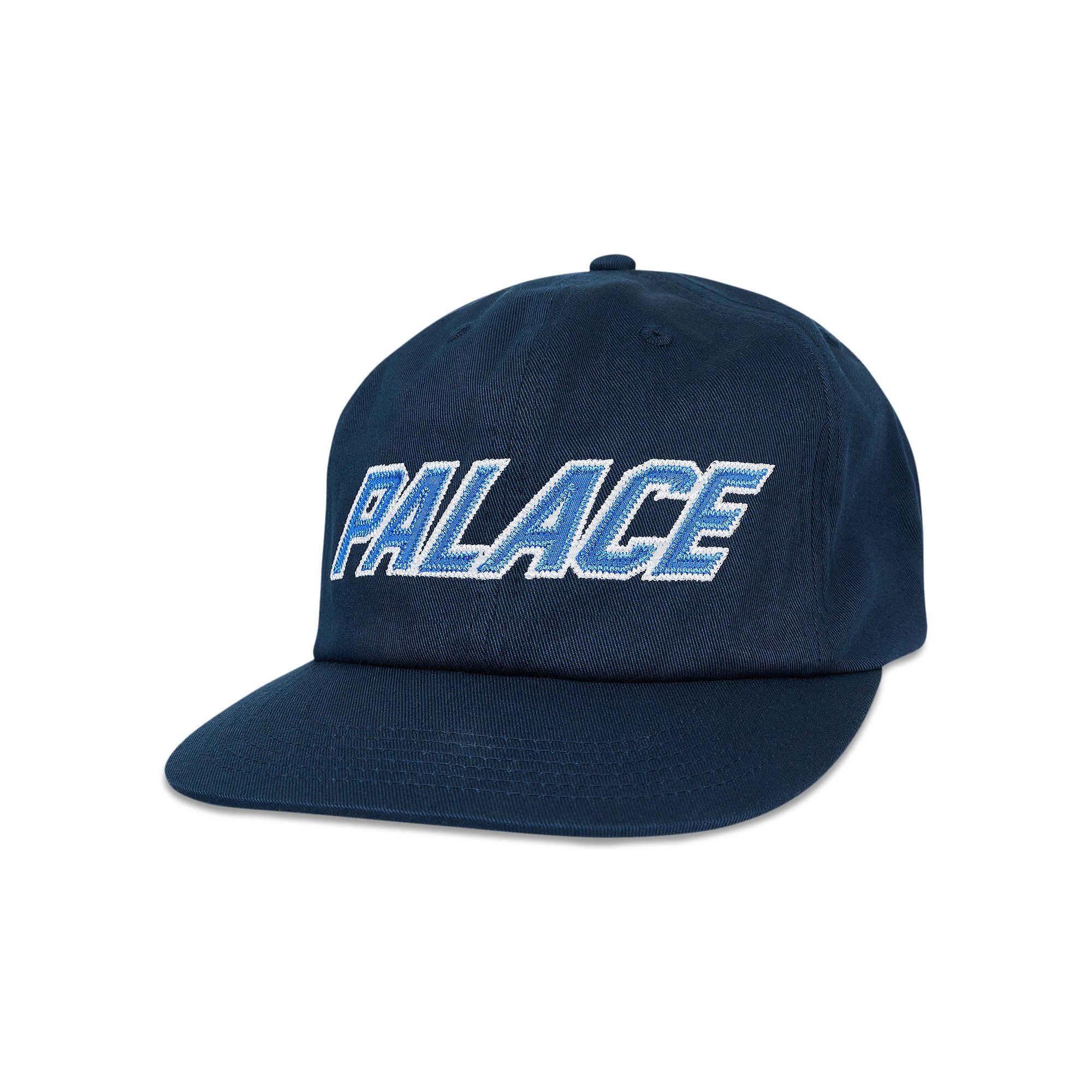 Buy Palace Tackle Twill Font Pal Hat 'Navy' - P28H042 | GOAT
