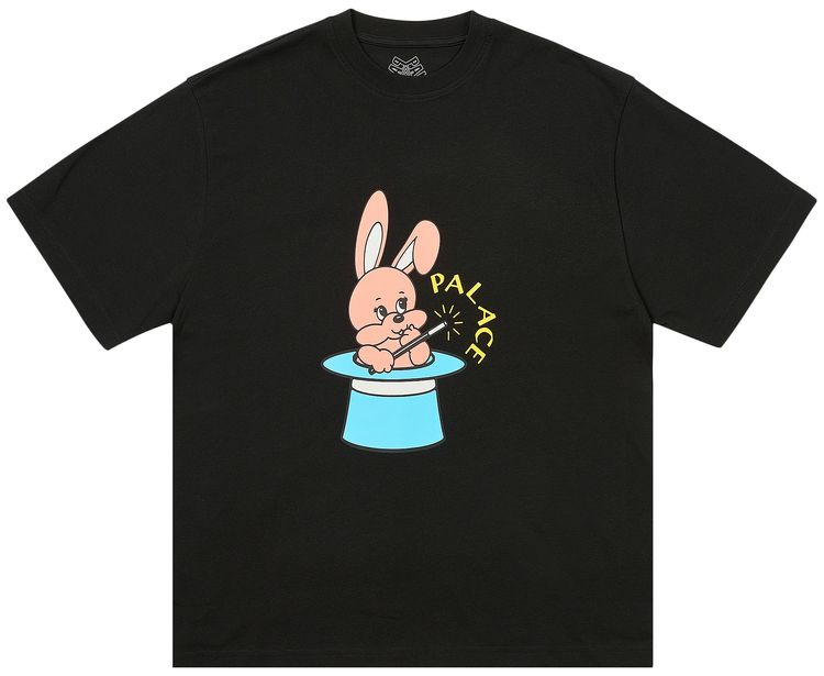 Palace Bunny T Shirt Black