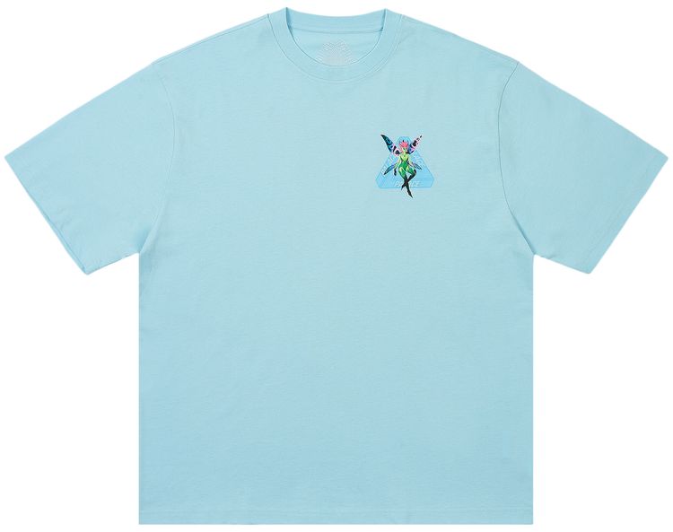 Palace Tri Fairy T Shirt Skyline Blue