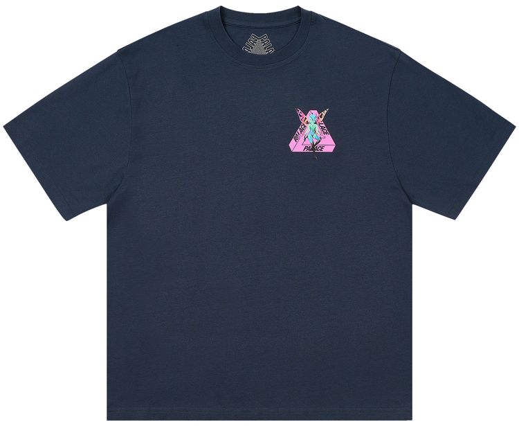 Palace Tri Fairy T Shirt Navy
