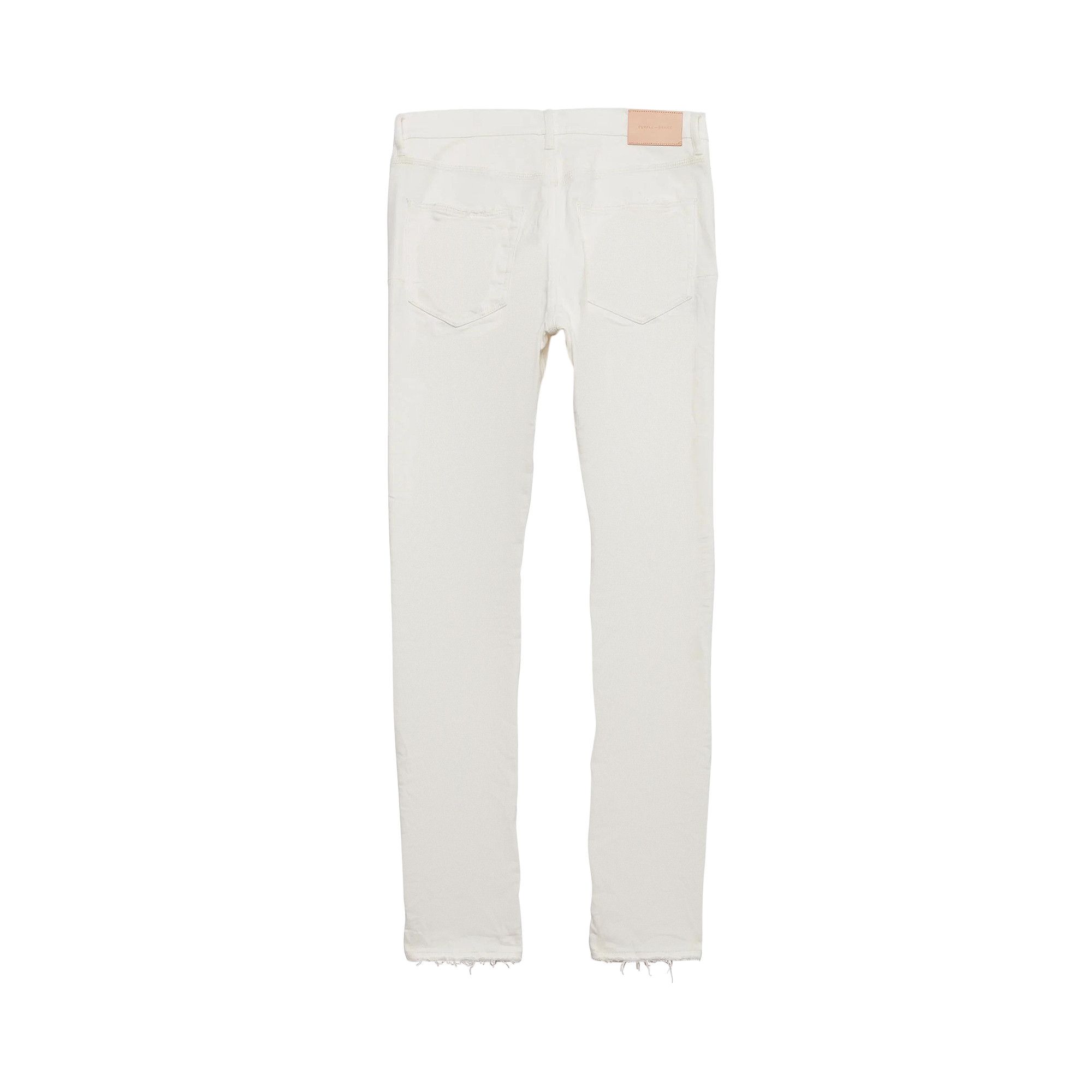 Buy PURPLE BRAND Low Rise Skinny Jeans 'Optic White' - P001 OPWH1