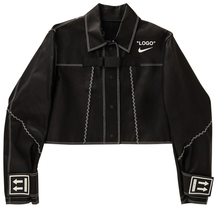 Nike x Serena Williams x Off White Bomber Jacket Black