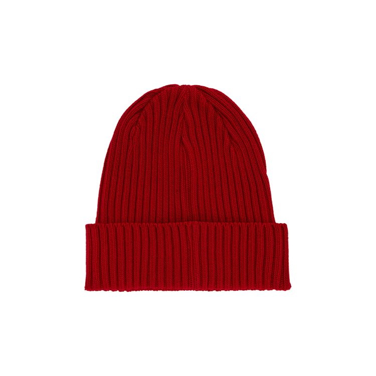 Supreme Overdyed Beanie Red