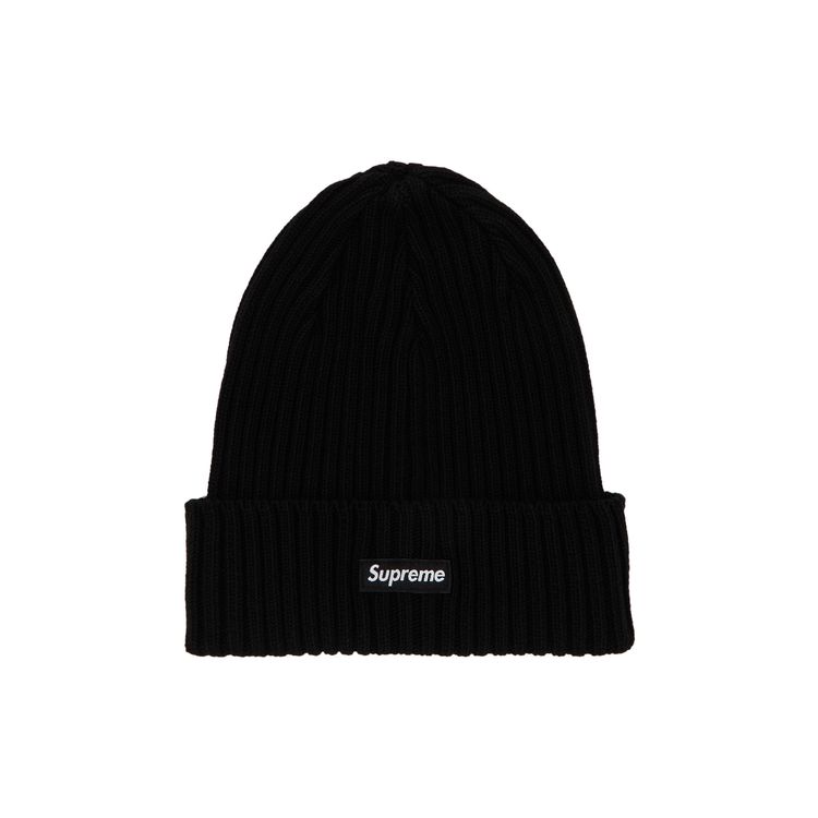 Supreme Overdyed Beanie Black