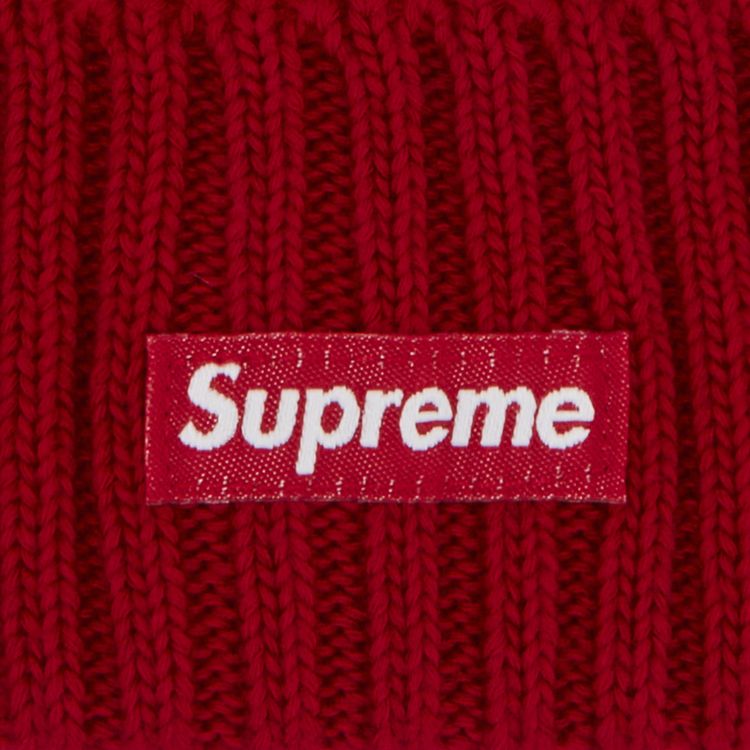 Supreme Overdyed Beanie Red
