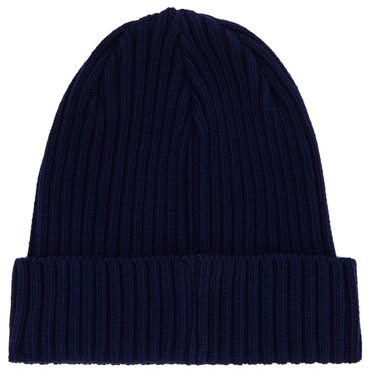 Supreme Overdyed Beanie 'Navy' (SS24) main image 0