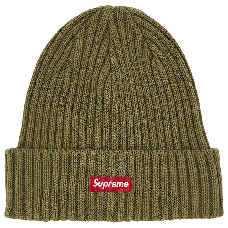 Supreme Overdyed Beanie Dusty Olive