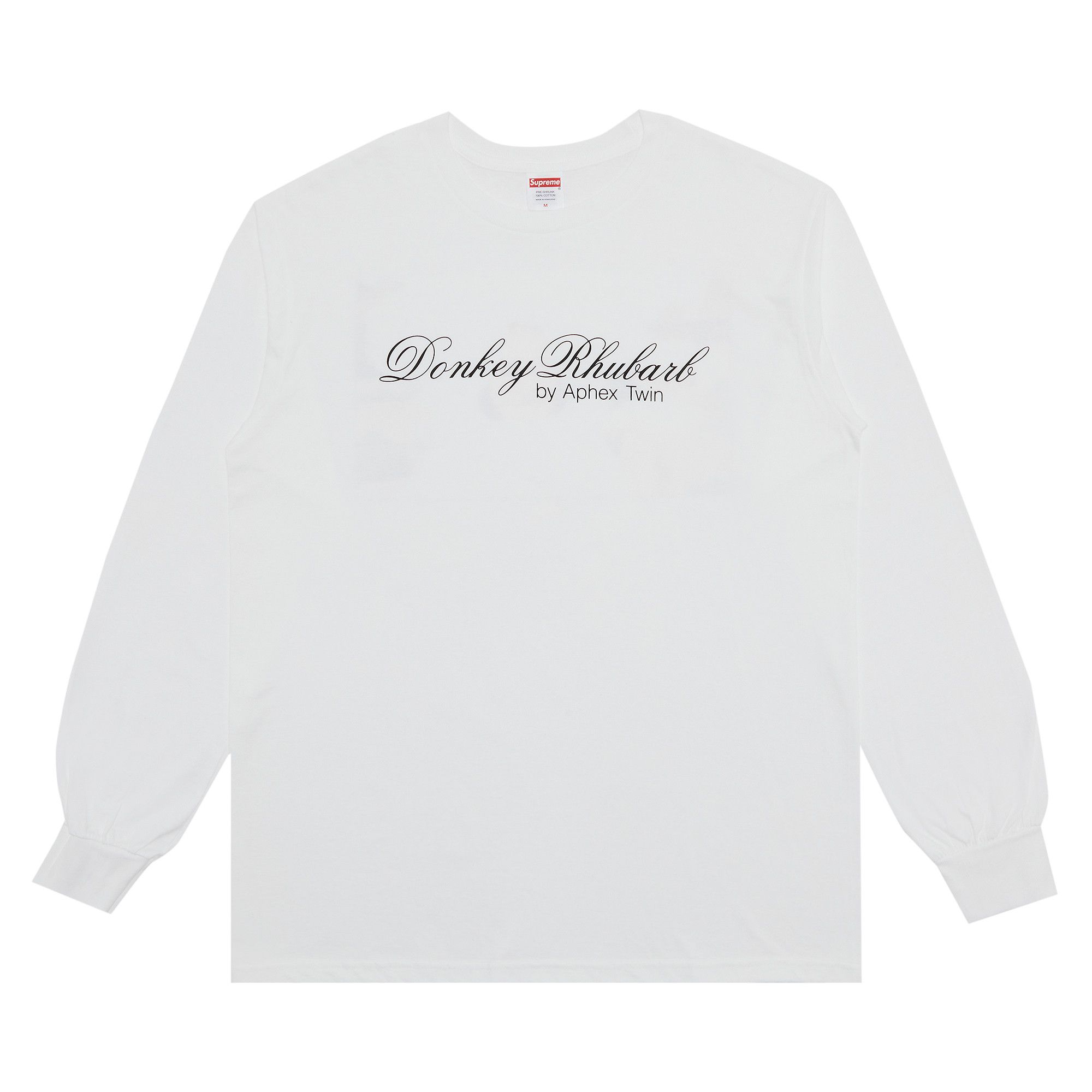 Supreme/Aphex Twin Donkey Rhubarb L/S TeeシュプリームTシャツ Supreme Aphex Twin Donkey Rhubarb L S Tee (SS25) - $58