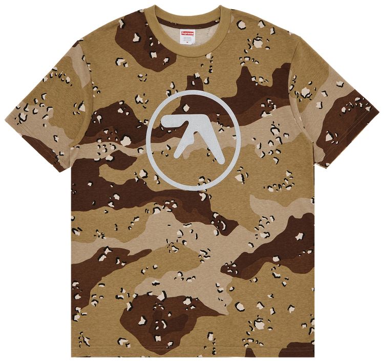 Supreme x Aphex Twin Ambient Works Tee Chocolate Chip Camo