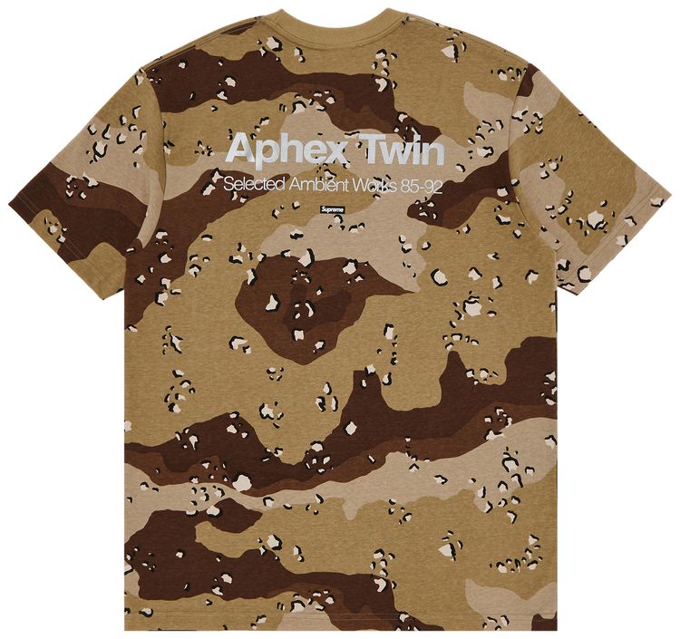 Supreme x Aphex Twin Ambient Works Tee Chocolate Chip Camo