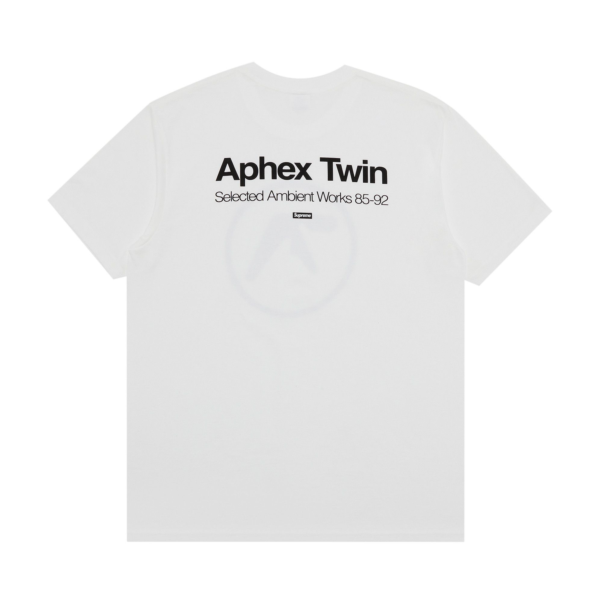 冬ギフト  Buy SS25T3 - 'White' Tee Works Ambient Twin Aphex x Supreme トップス