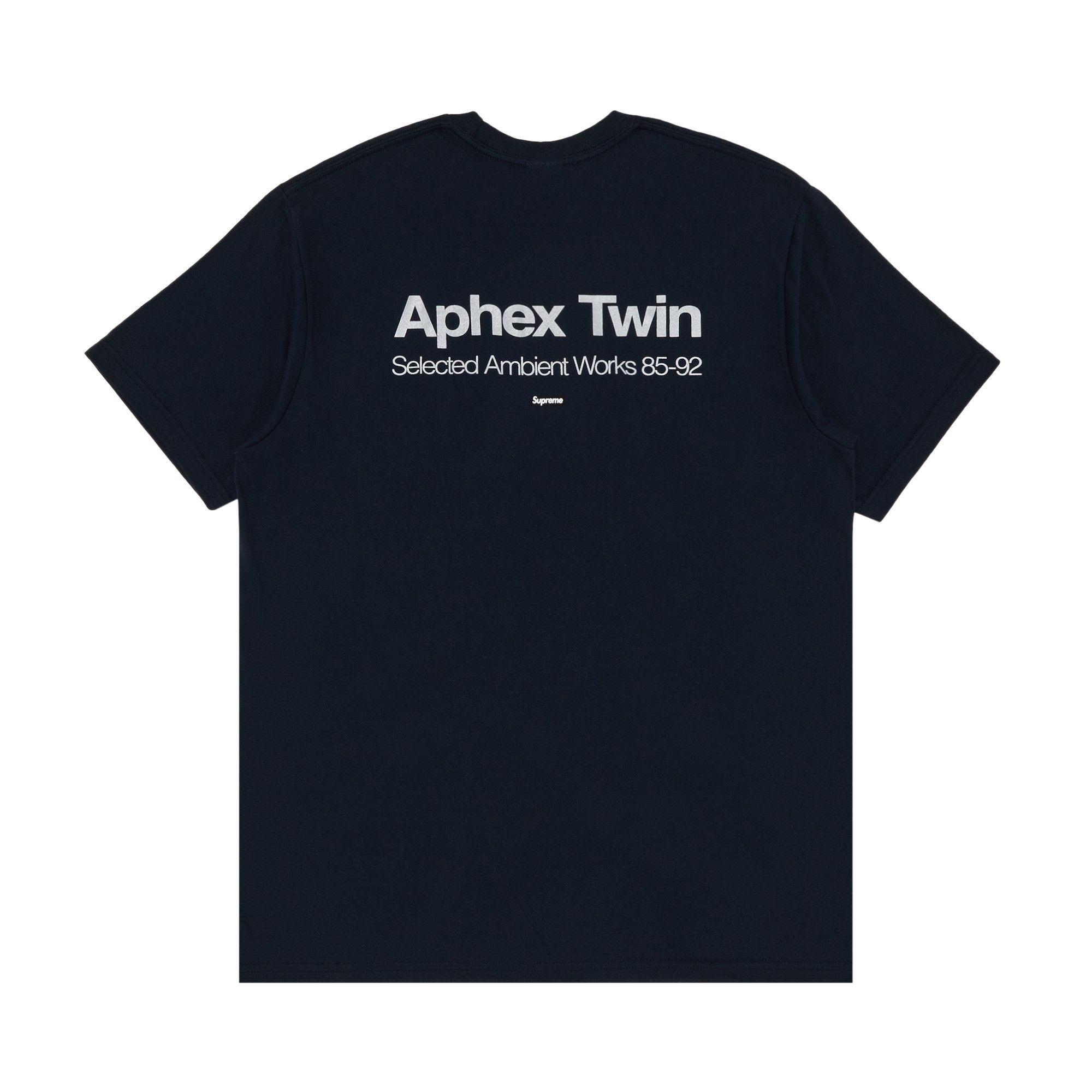 ファッションシーンで話題のこれから流行るブランド12選 Works Ambient Twin Aphex x Supreme Buy Tee SS25T3 - 'Navy' ウェア