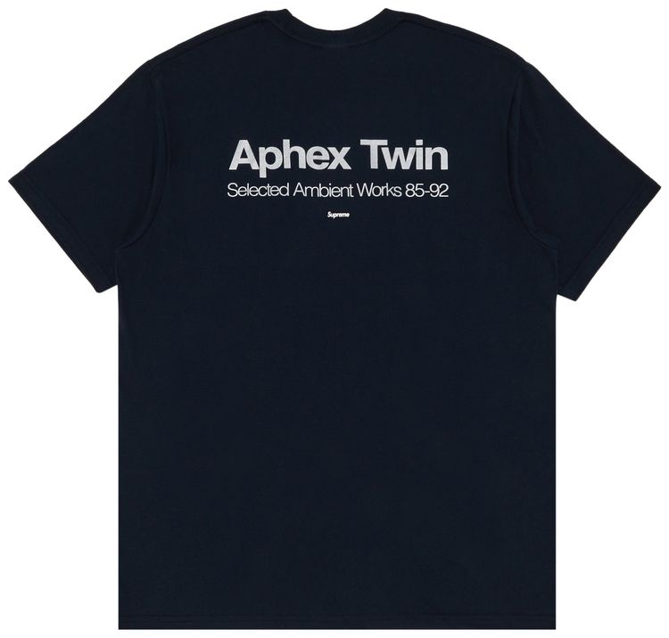 Supreme x Aphex Twin Ambient Works Tee Navy