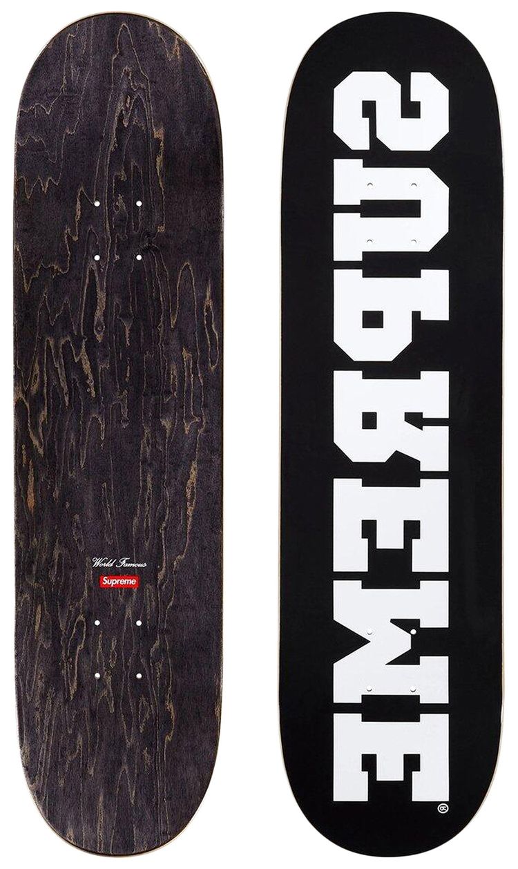 Supreme Reverse Skateboard Black