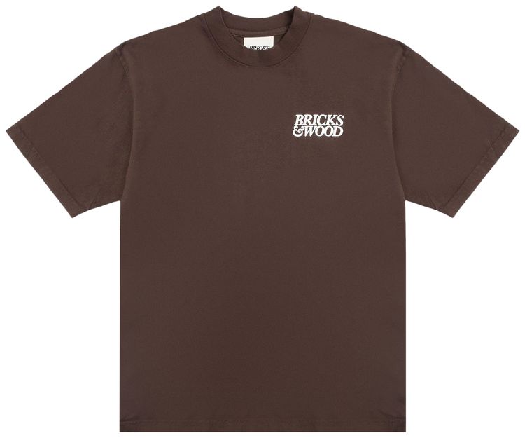 Bricks  Wood From South Central With Love Tee Chocolate