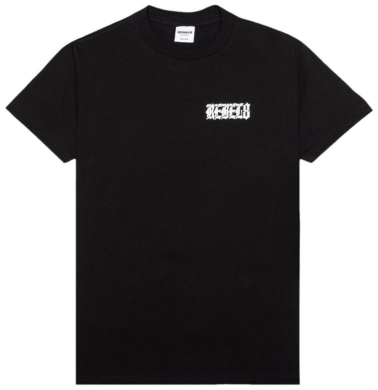 Bricks  Wood Old English Tee Black
