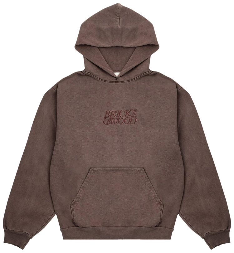 Bricks  Wood Core Logo Hoodie Clove