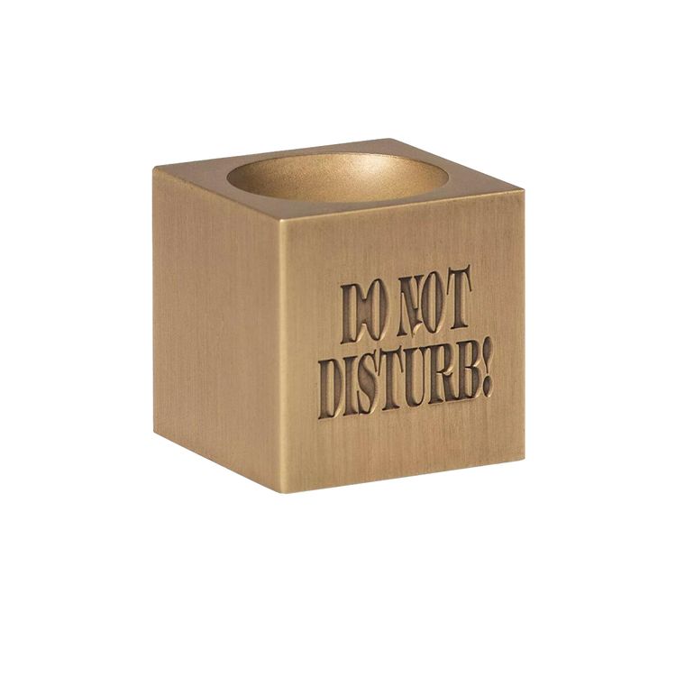 Carhartt WIP Do Not Disturb Incense Holder Gold