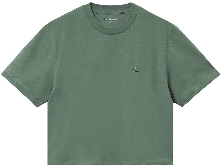 Carhartt WIP Short Sleeve Chester T Shirt Duck Green
