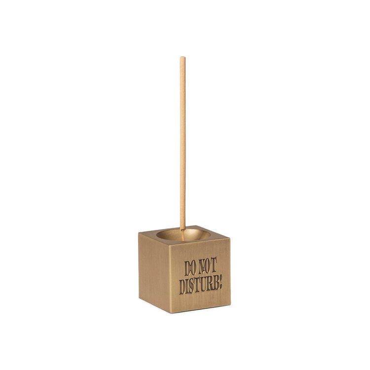 Carhartt WIP Do Not Disturb Incense Holder Gold