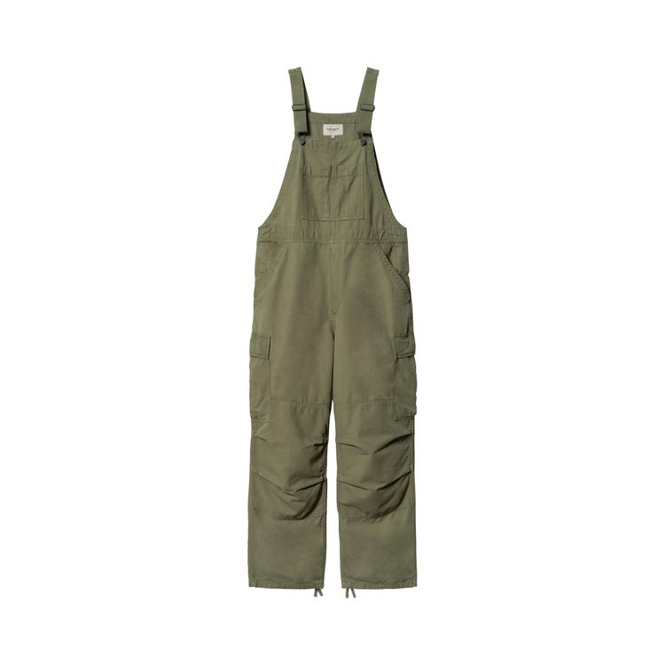 Carhartt WIP Cargo Bib Overall Tarragon Stone Dyed