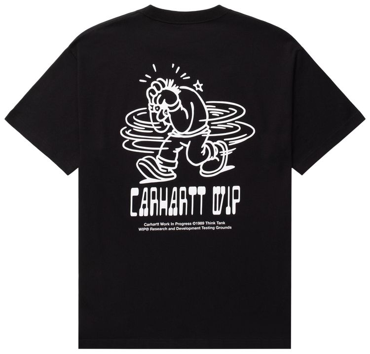 Carhartt WIP Think Tank T Shirt Black