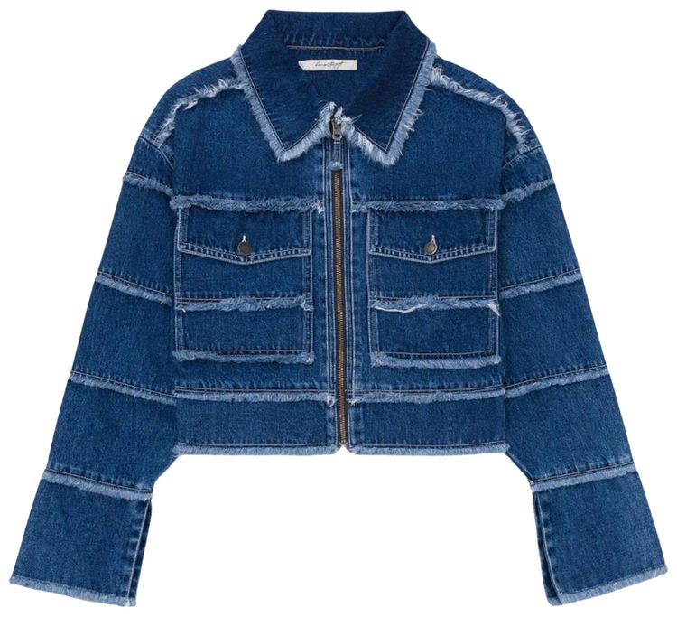 Honor The Gift Panel Denim Jacket Indigo