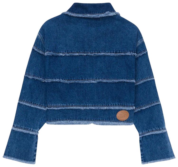 Honor The Gift Panel Denim Jacket Indigo