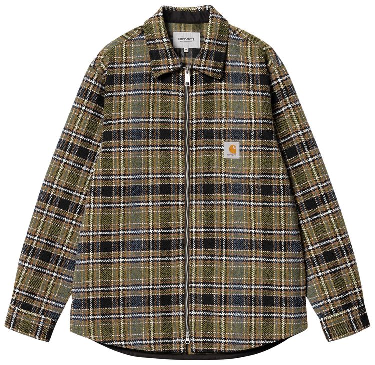 Carhartt WIP Stroy Shirt Jacket CheckBlack