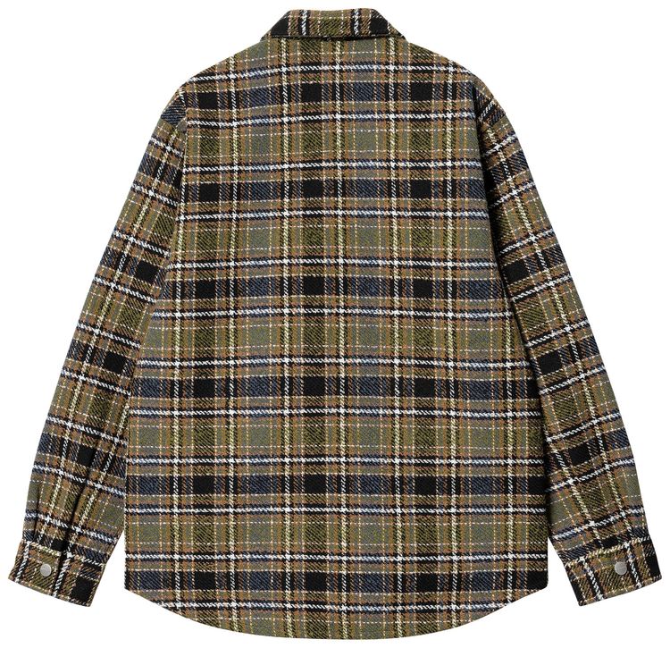 Carhartt WIP Stroy Shirt Jacket CheckBlack