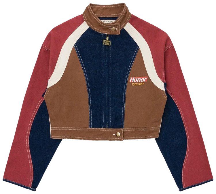 Honor The Gift Motor Jacket Red