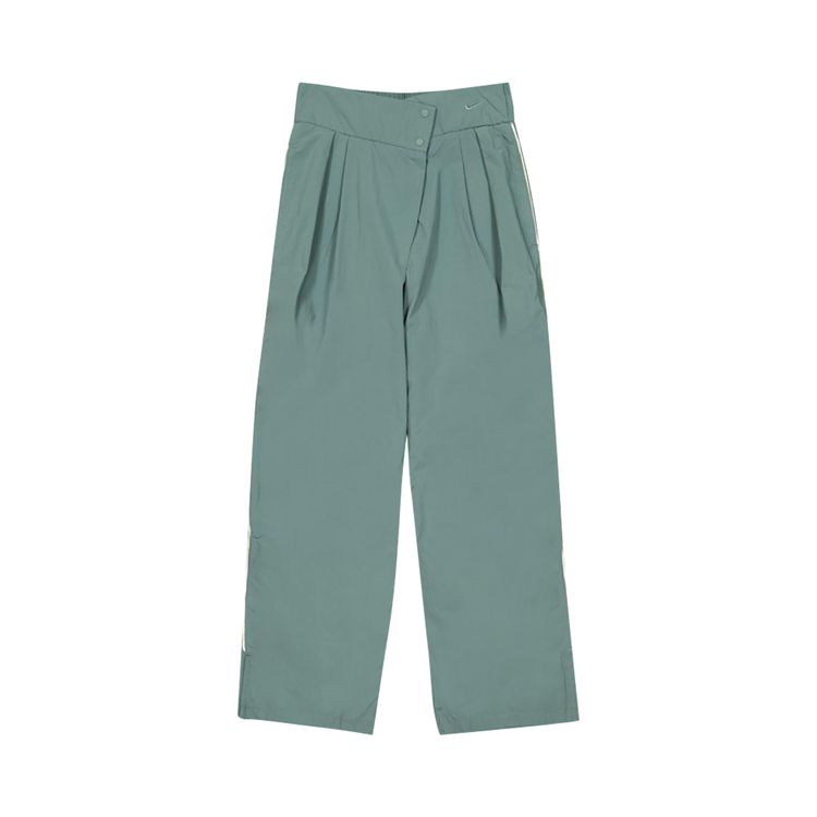 Nike Mid Rise Repel Asymmetrical Waist Trousers Vintage GreenLight ArmyVintage Green