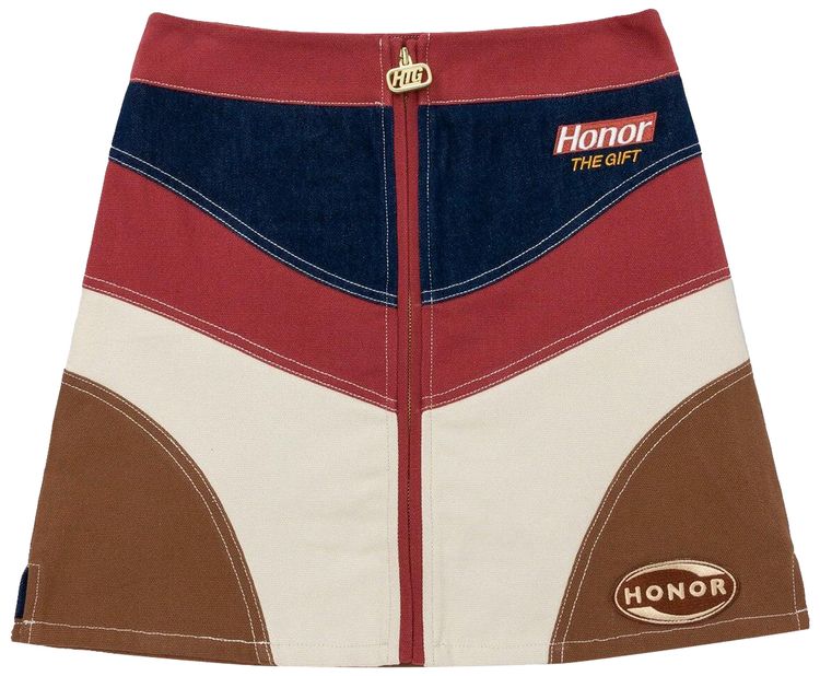 Honor The Gift Motor Skirt Red