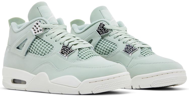 Wmns Air Jordan 4 Retro Abundance  Seafoam