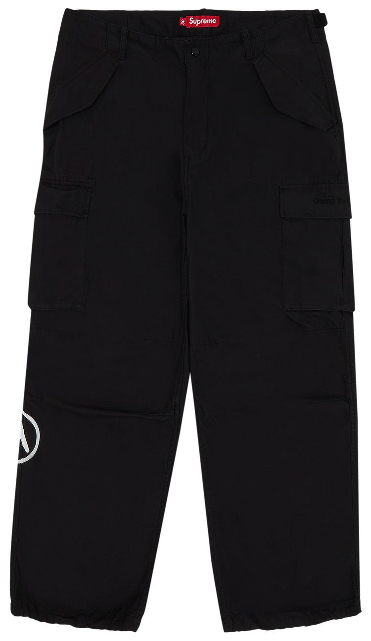 Supreme x Aphex Twin Alpha Industries Cargo Pant Black