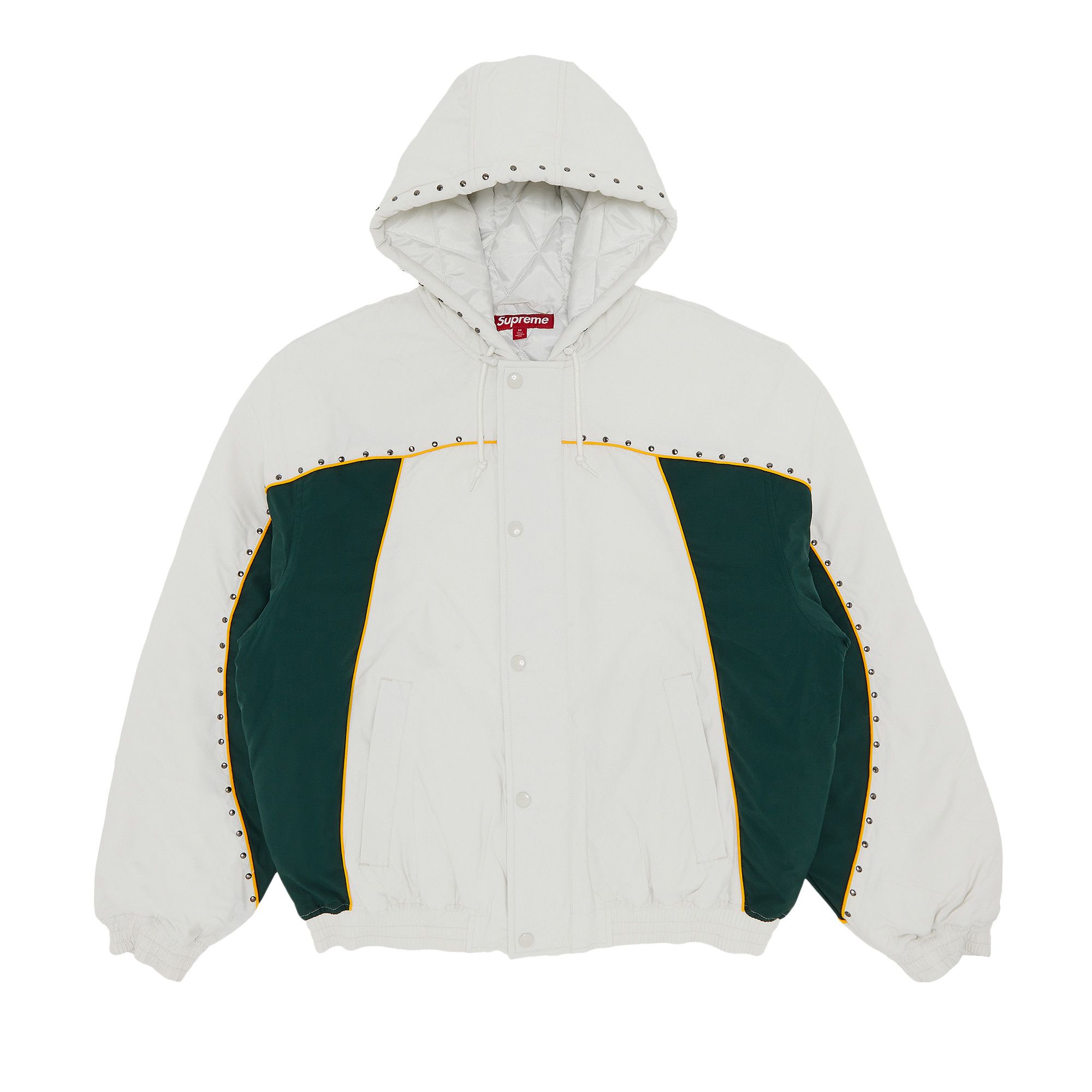 Buy Supreme Studded Stadium Jacket 'White' - SS25J38 WHITE