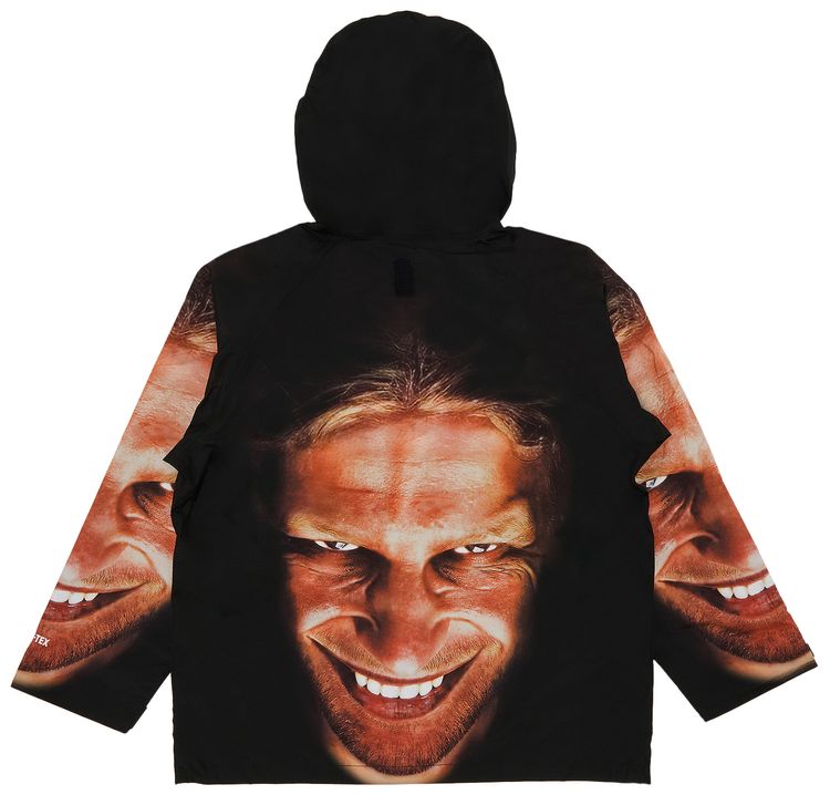 Supreme x Aphex Twin Reversible GORE TEX Hooded Jacket Black