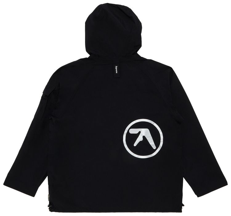 Supreme x Aphex Twin Reversible GORE TEX Hooded Jacket Black