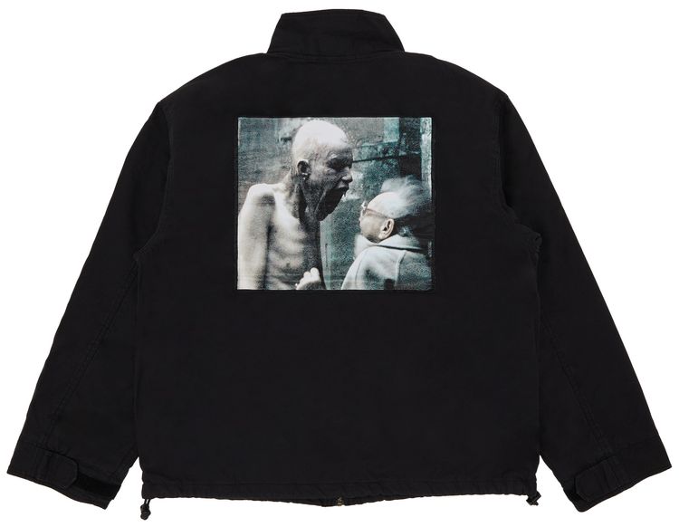 Supreme x Aphex Twin Alpha Industries Cargo Jacket Black