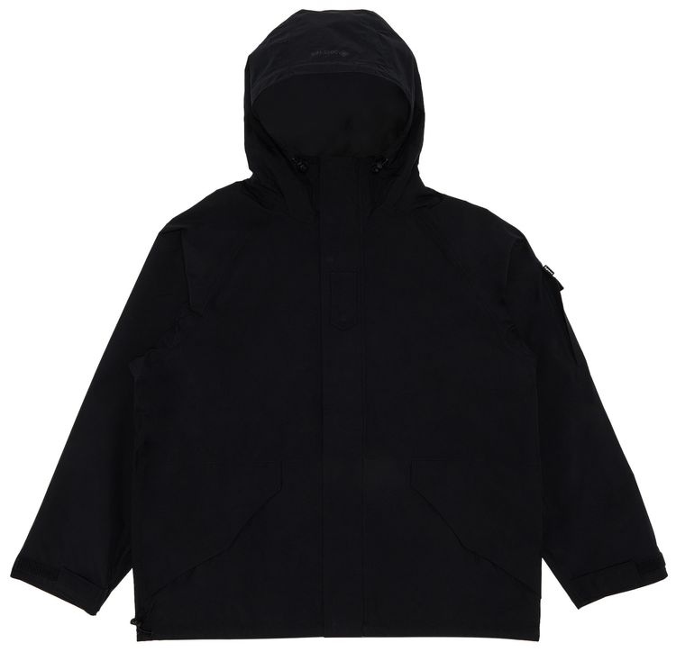 Supreme x Aphex Twin Reversible GORE TEX Hooded Jacket Black