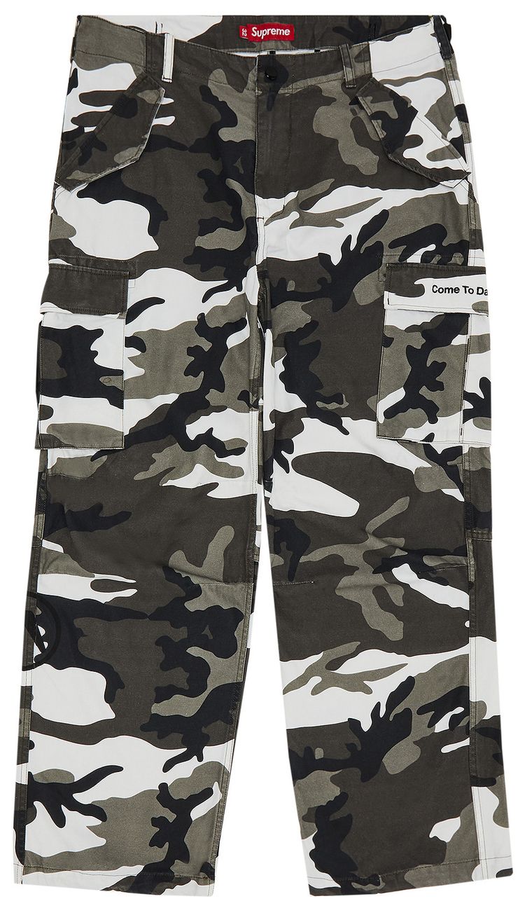 Supreme x Aphex Twin Alpha Industries Cargo Pant Snow Camo