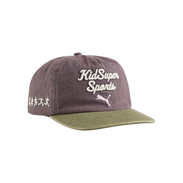 Puma x KidSuper BB Cap Dark Coal