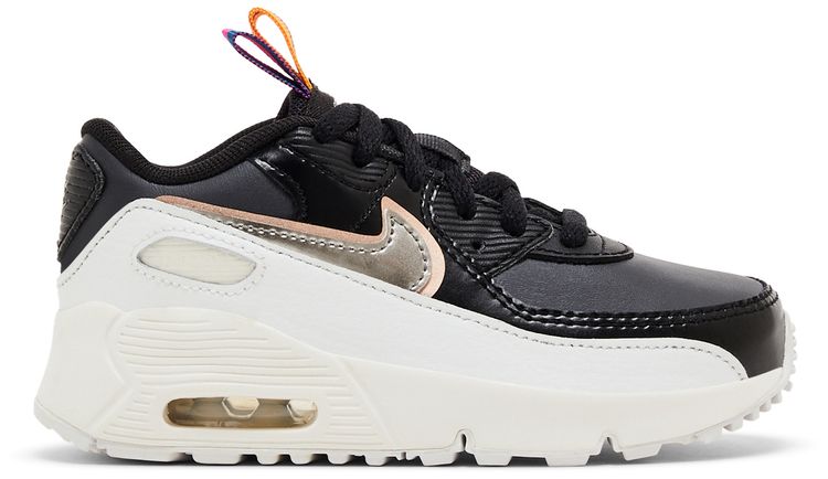 Nike Air Max 90 Leather SE TD Off Noir Metallic Pewter