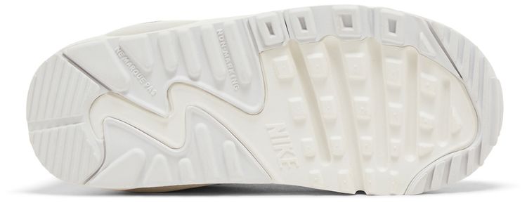 Nike Air Max 90 Leather SE TD Off Noir Metallic Pewter