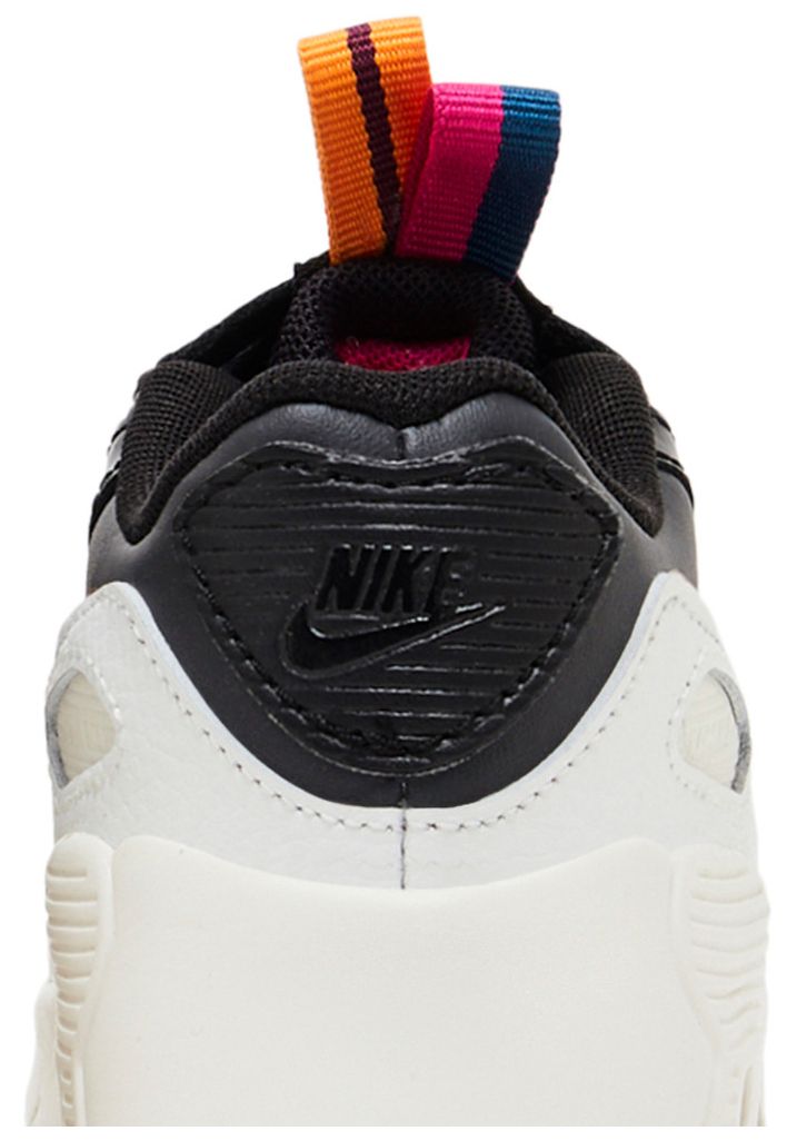 Nike Air Max 90 Leather SE TD Off Noir Metallic Pewter