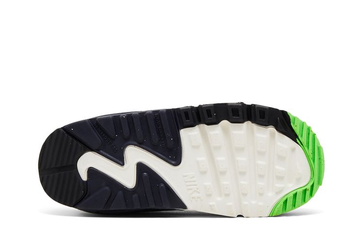 Nike Air Max 90 Leather SE TD Black Scream Green