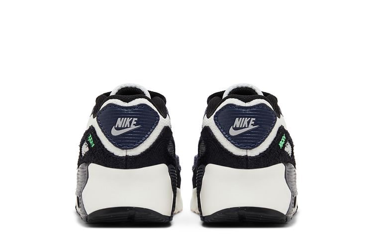 Nike Air Max 90 Leather SE TD Black Scream Green