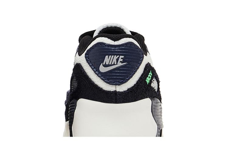 Nike Air Max 90 Leather SE TD Black Scream Green