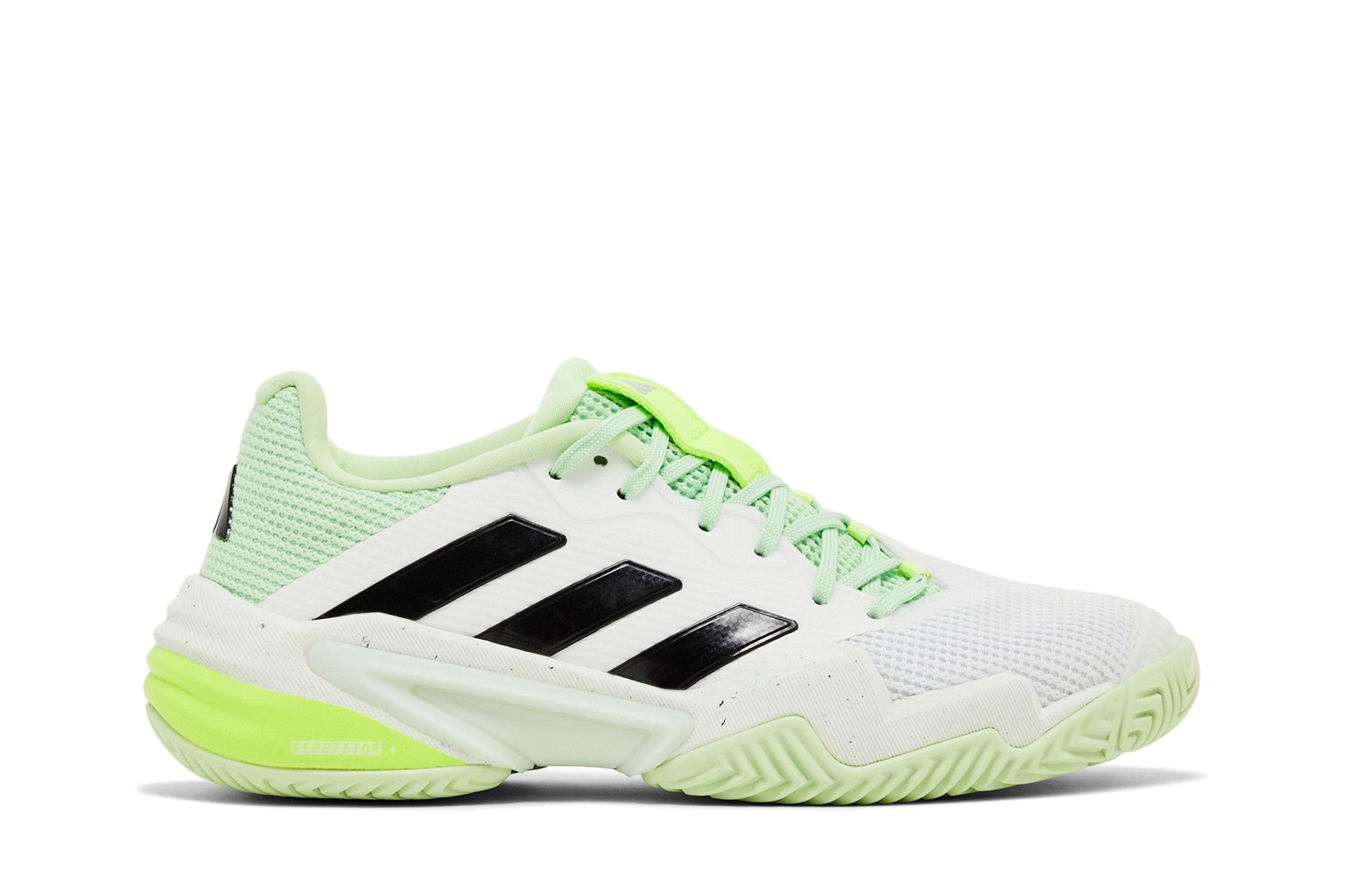 Buy Adidas Barricade 13 'White Semi Green Spark' - IG3114 | GOAT