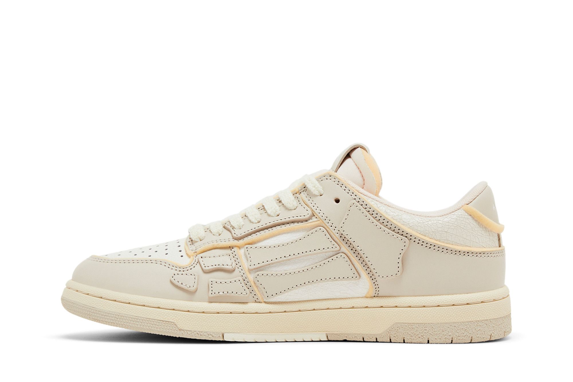 【AMIRI】男性 COLLEGIATE TOP LOW スニーカー AMFOSR1030-216 Buy Amiri Skel Top Low 'Collegiate - Birch White